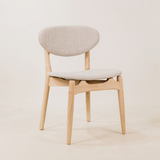 Lyra Sand Dining Chair – Blonde