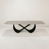 Sokoto Dining Table – Grey & Black