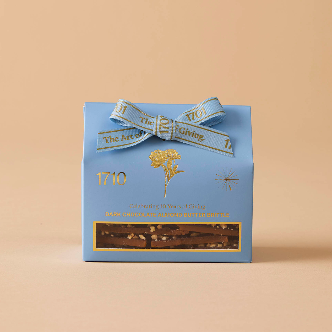 LIMITED EDITION Dark Chocolate Almond Butter Brittle Box (120g)