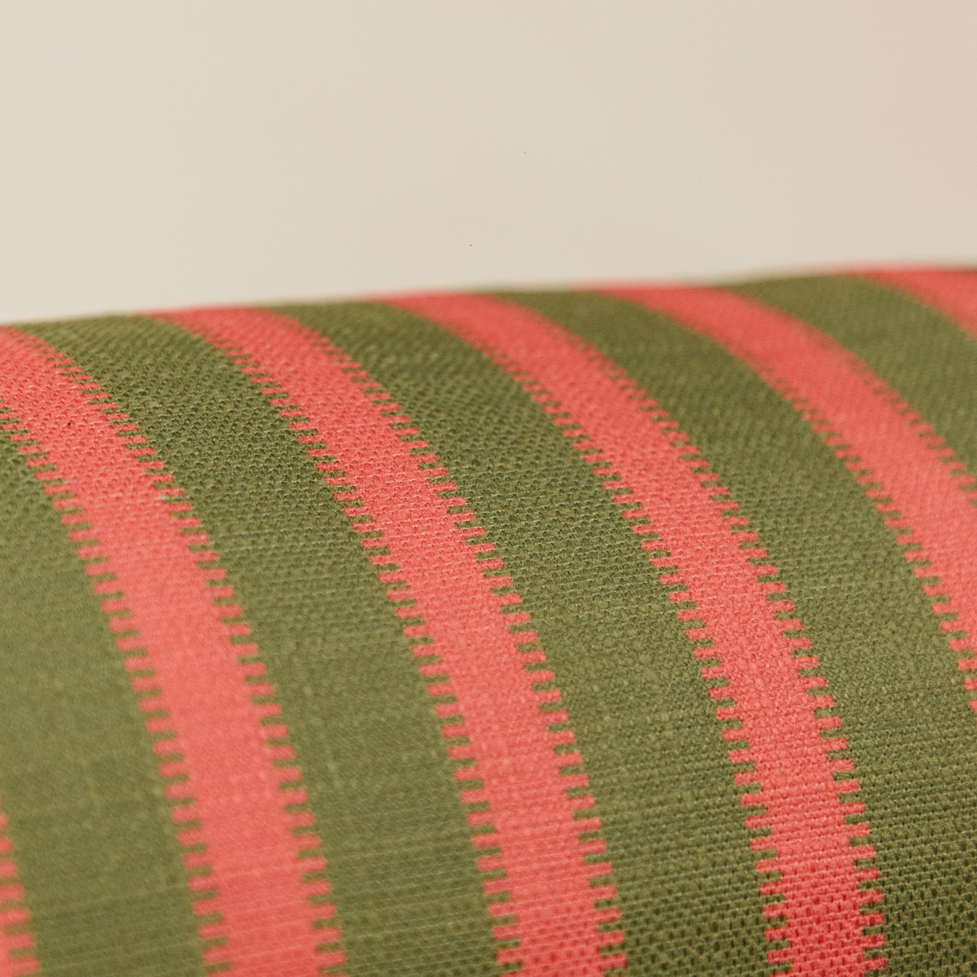 Verdant Stripe Bolster 22 x 120cm