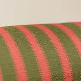 Verdant Stripe Bolster 22 x 120cm