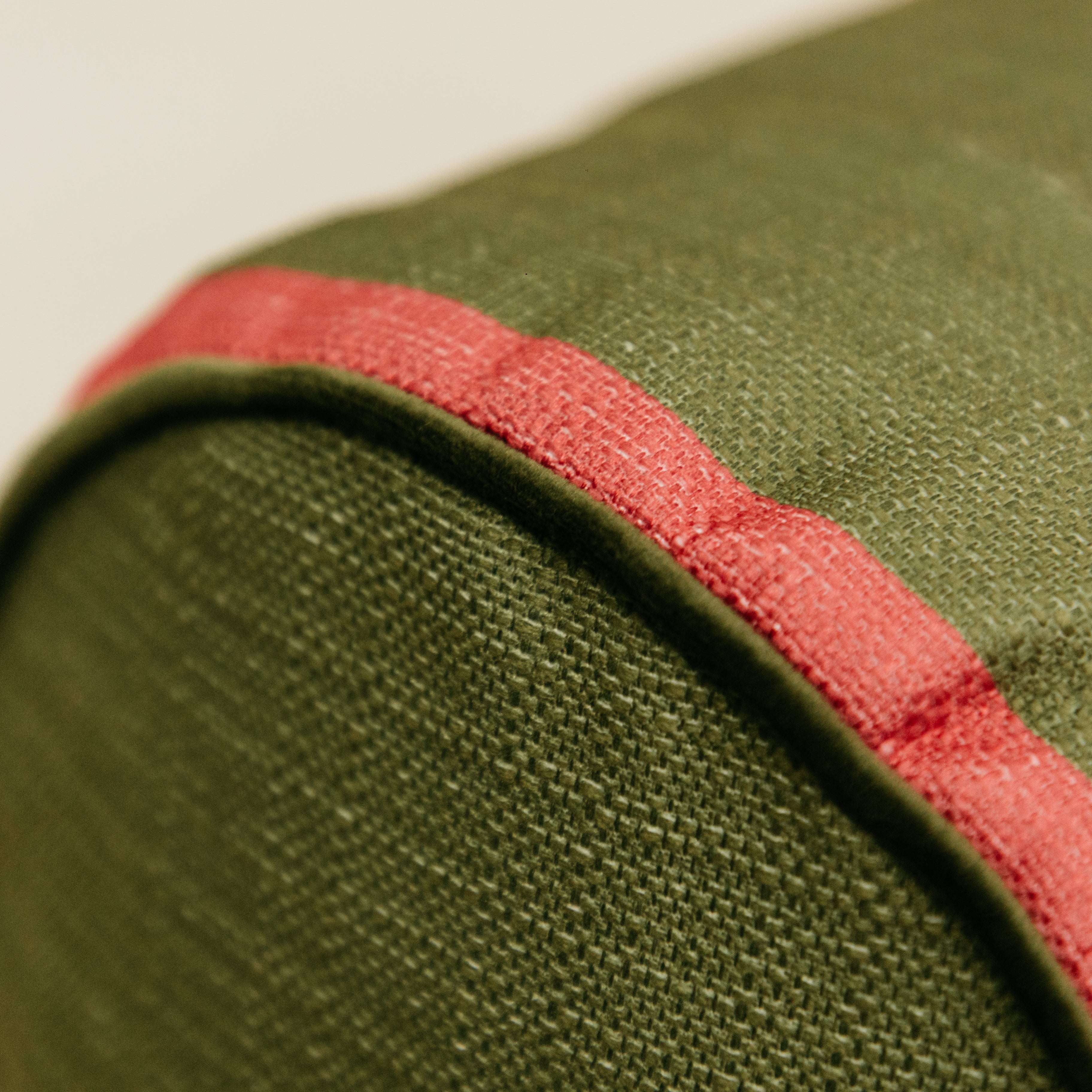 Verdant Stripe Bolster 22 x 95cm