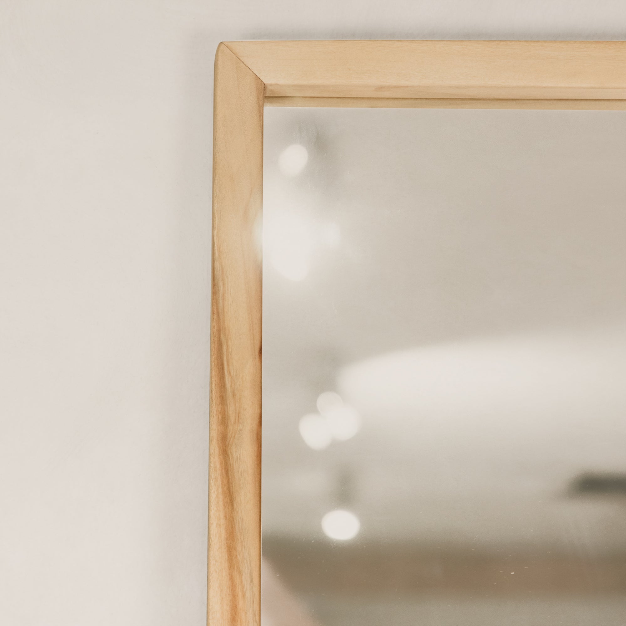 Victoria Tall Wood Mirror
