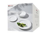 MW White Basics Urban Rim Dinner Set 12pc Gift Boxed