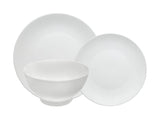 MW White Basics Dynasty Coupe Dinner Set 12pc Gift Boxed