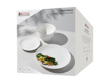 MW White Basics Dynasty Coupe Dinner Set 12pc Gift Boxed