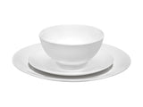 MW White Basics Dynasty Coupe Dinner Set 12pc Gift Boxed
