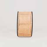 Webbing Rattan Shade – Black Binding