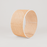Webbing Rattan Shade – White Binding