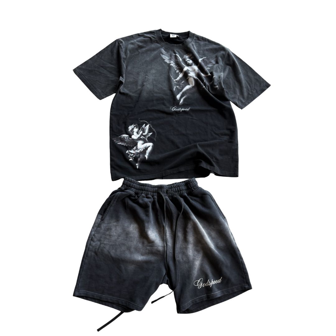 ANGEL DUST FULL SET – T-Shirt + Shorts
