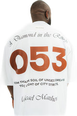 White 053 ‘DIAMOND’ Tee