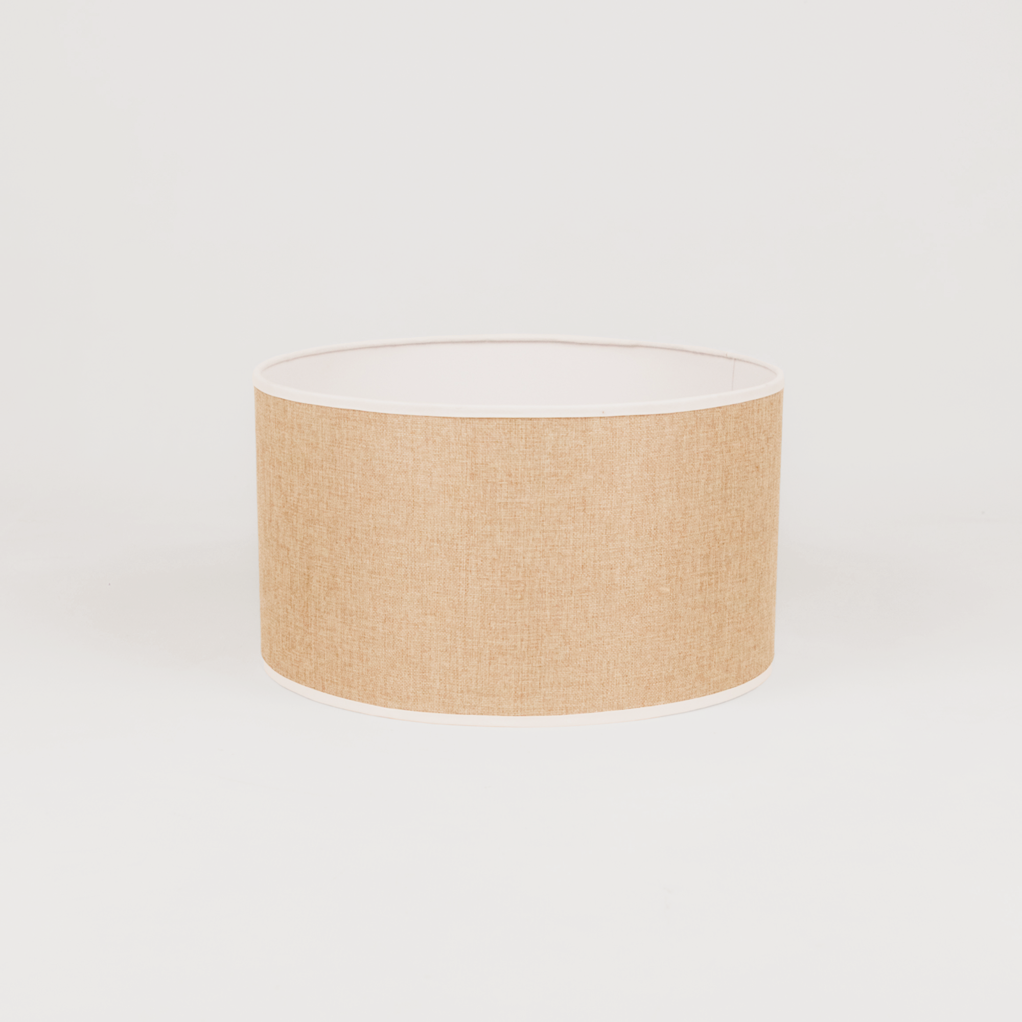 Hessian Shade – White Binding