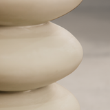 Yoruba Table Lamp with Linen Shade – Cream