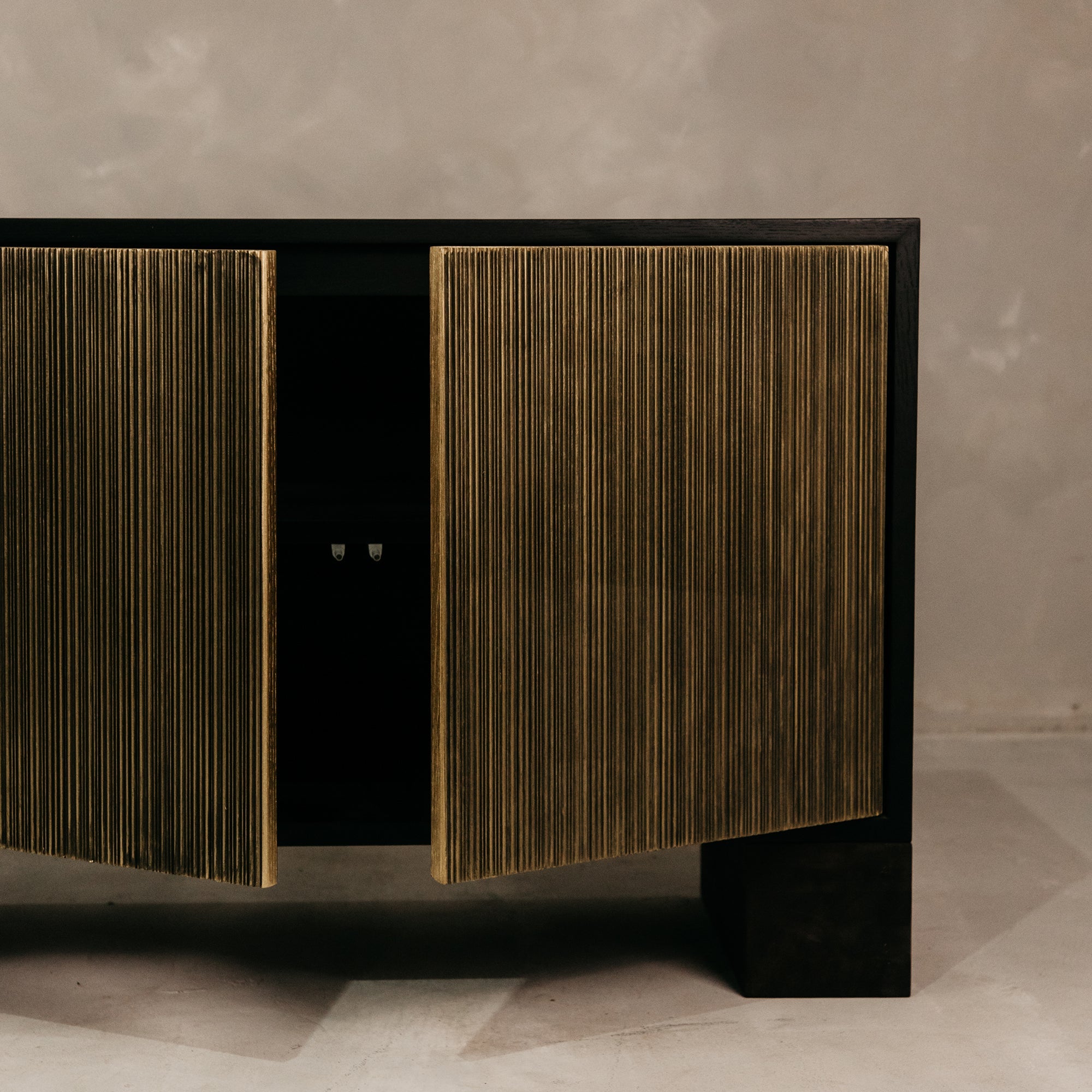 Zambezi Sideboard – Black & Gold