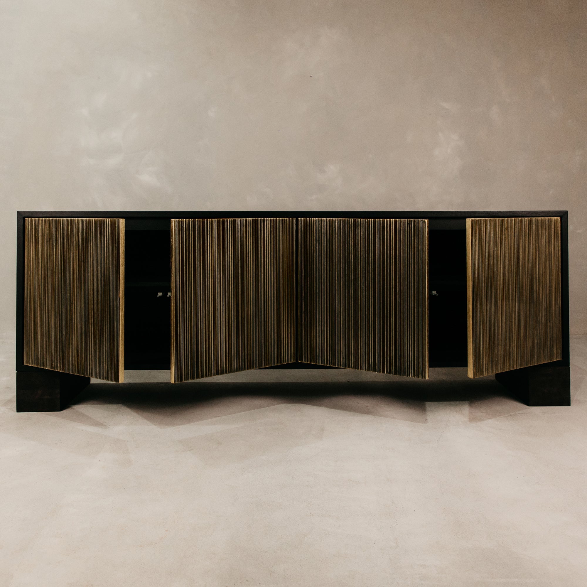 Zambezi Sideboard – Black & Gold