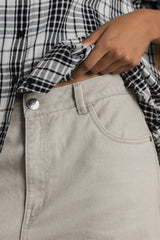 Una Pinline Wide Leg Denim