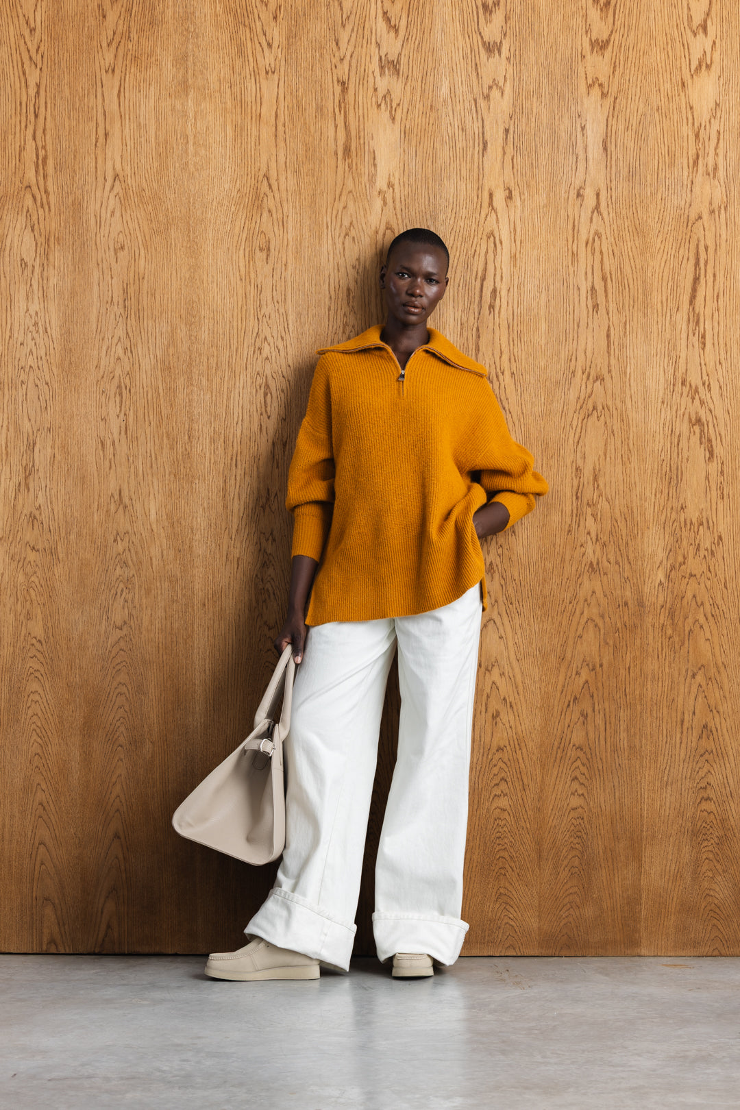Elzanne Quater Zip Jumper