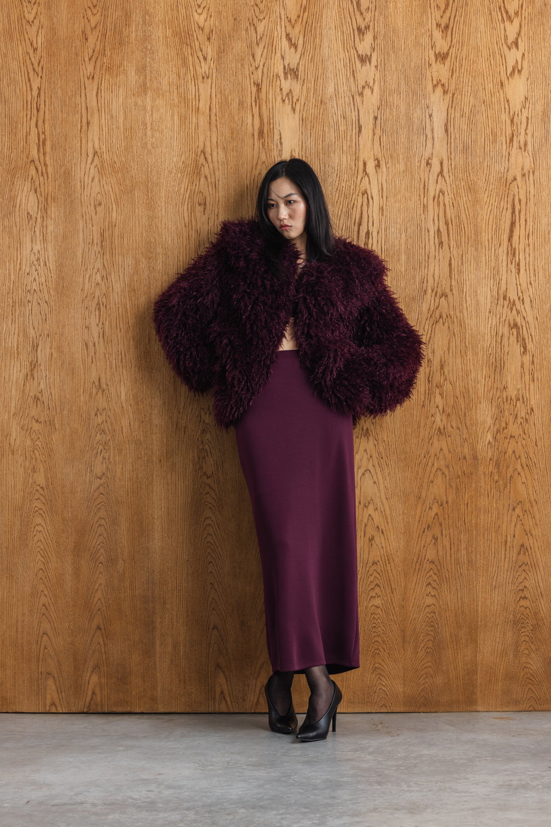 Suné Shaggy Fur Coat