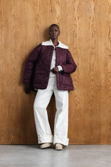Omphile Quilted Collarless Jacket