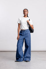 Neo Pull-On Denim _ 163363 _ Blue Denim