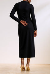 Sinothile Draped Maxi Dress