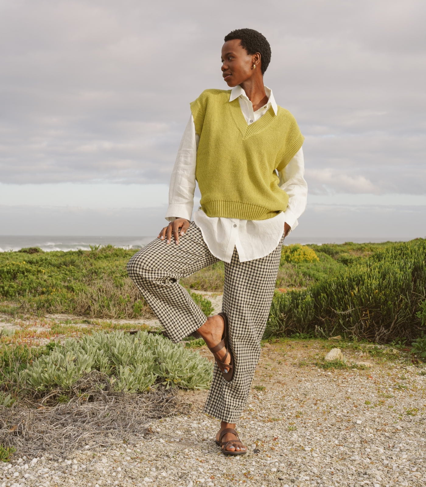 Heron Barrel Leg Pants