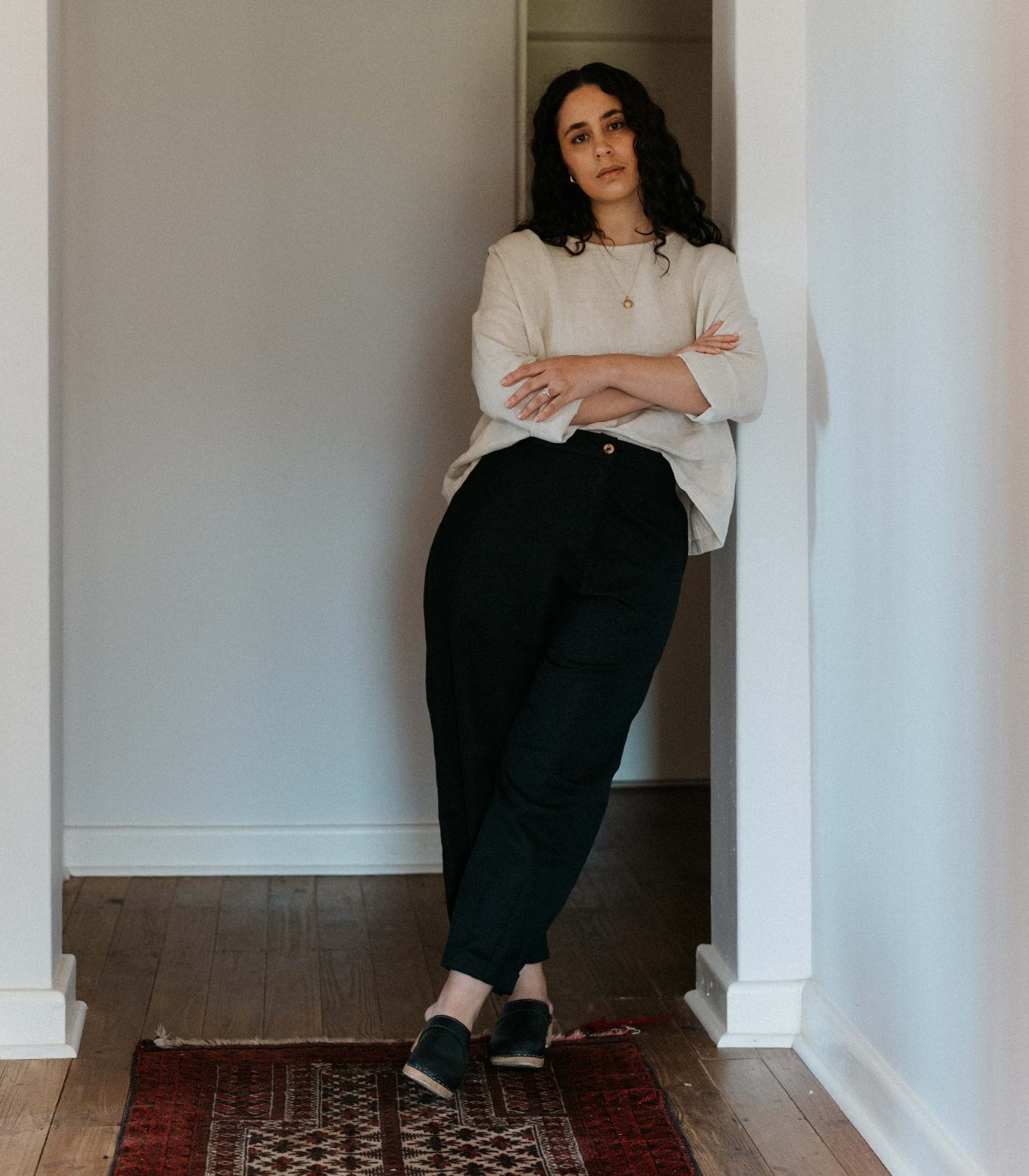 Heron Barrel Leg Pants