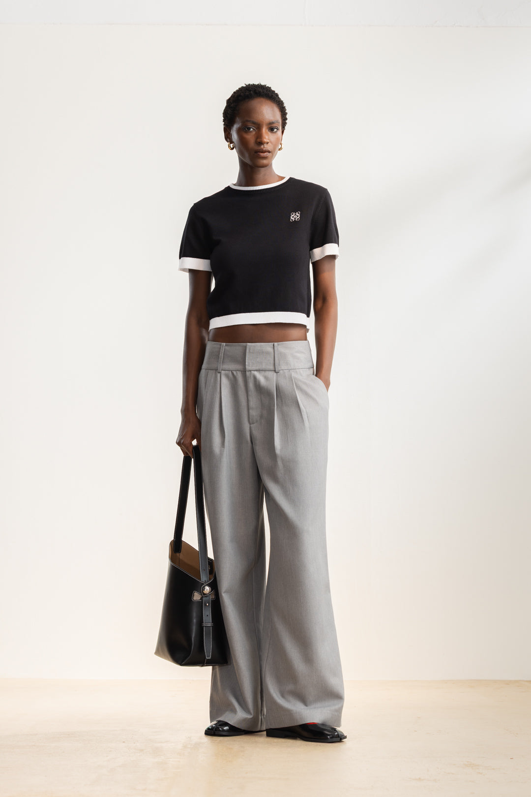 Kenza Structured Wide Leg