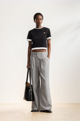 Kenza Structured Wide Leg