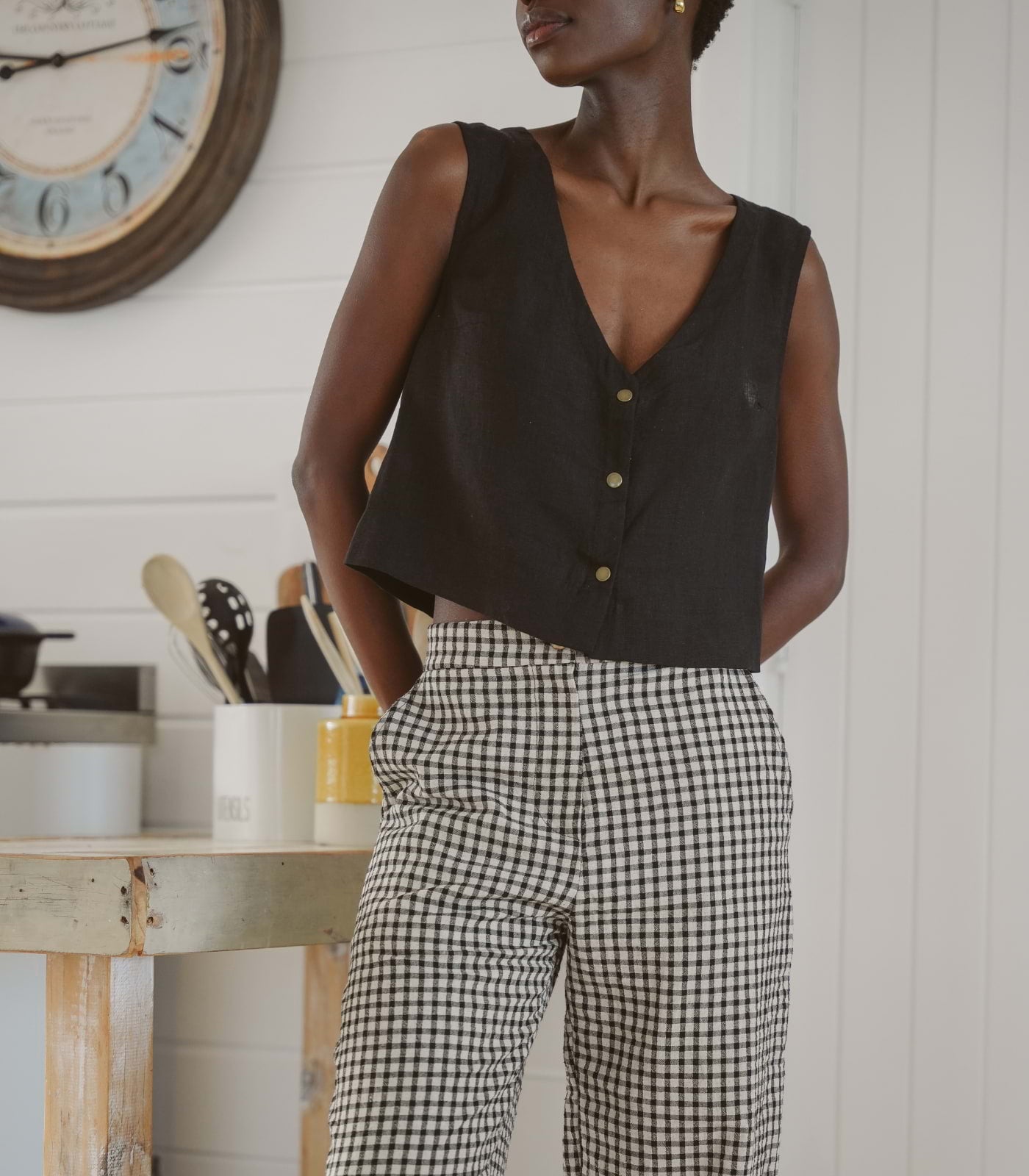 Bramon Button Vest