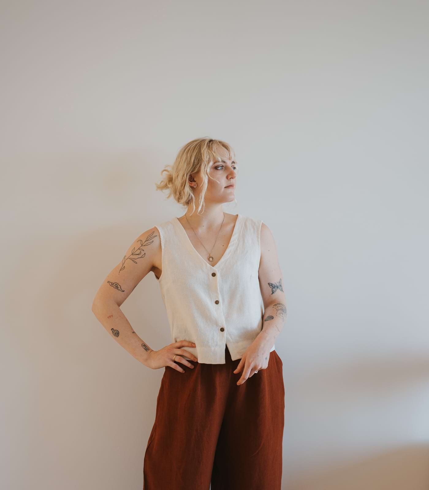 Bramon Button Vest