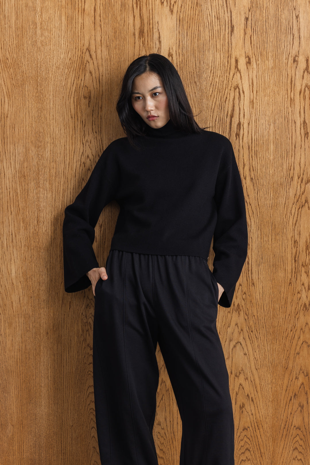 Nouria Polo Neck Knit