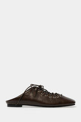 Phillipine Lace-Up Mule