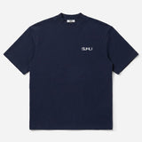 SUHU LOGO NAVY T-SHIRT