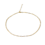 Dainty Paperclip Necklace
