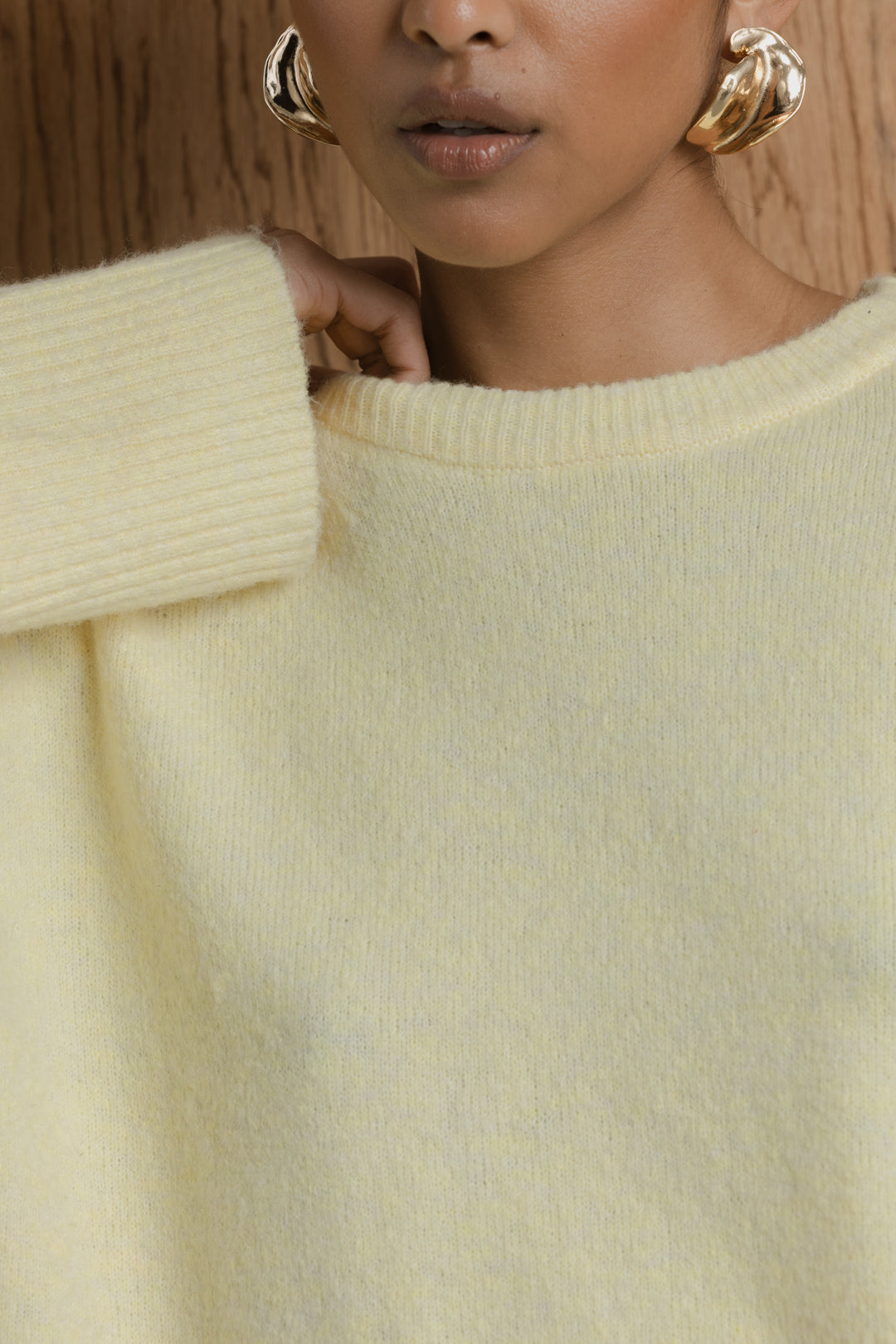 Thandi Boxy Crew Knit