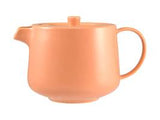 Maxwell & Williams Cafe Life Teapot With Infuser 500ml Apricot Gift Boxed