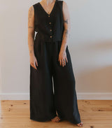 Dune Palazzo Linen Pants