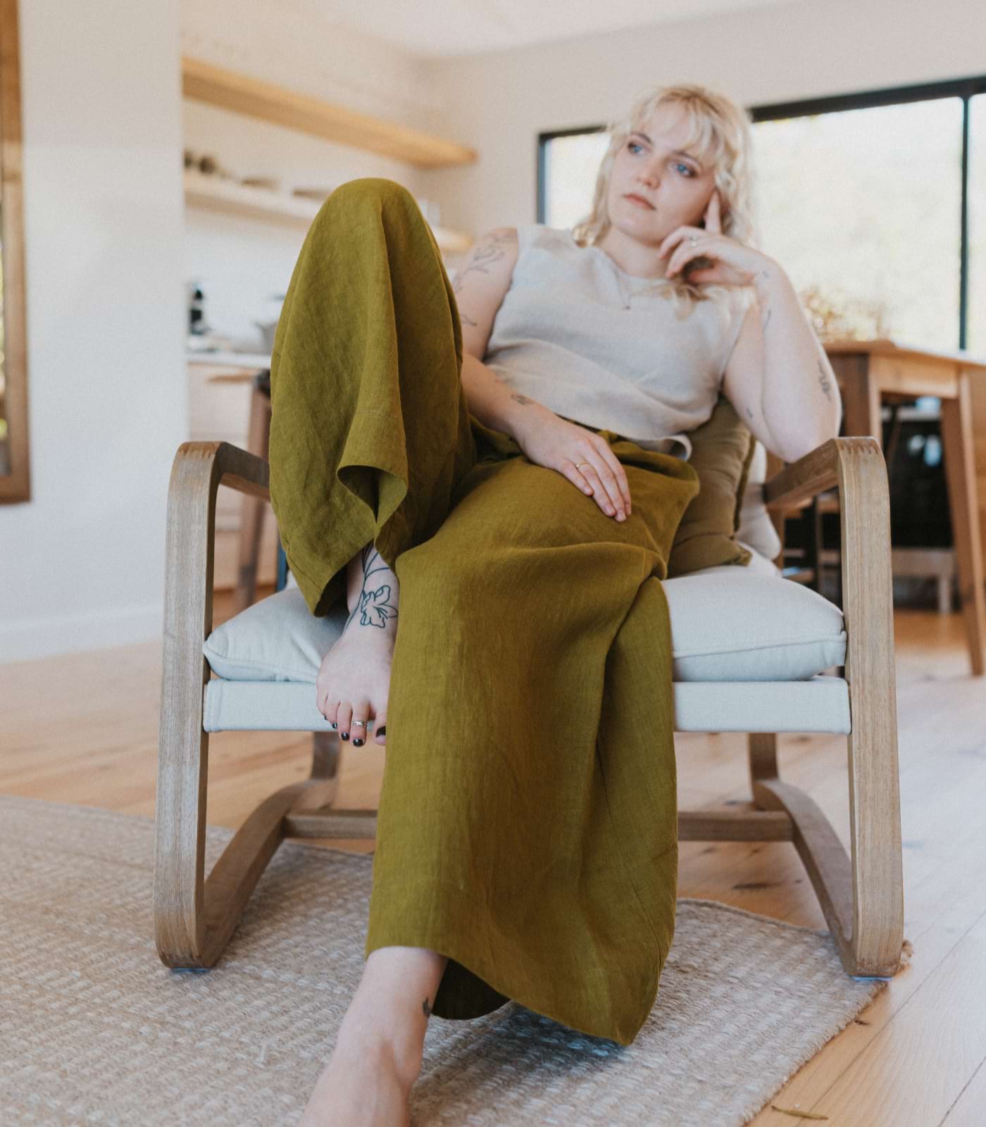 Dune Palazzo Linen Pants