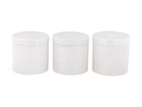 Maxwell & Williams White Basics Diamonds Canister 600ml Set of 3 Gift Boxed