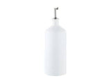 Maxwell & Williams White Basics Diamonds Oil Bottle With Stainless Steel Pourer 500ml Gift Boxed