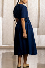 Avuya Denim Tie Dress