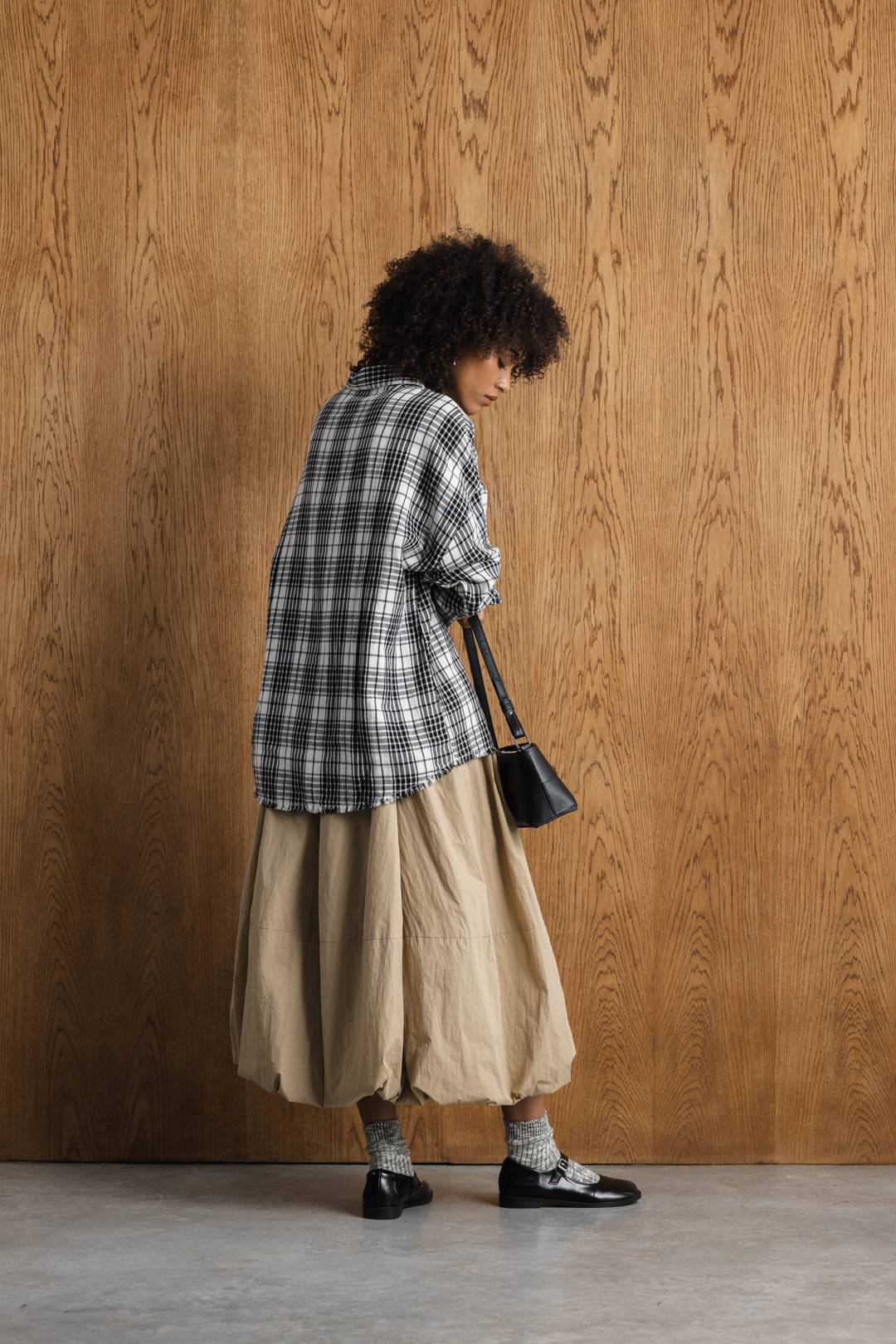 Zora Bubble Hem Skirt