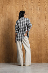 Una Pinline Wide Leg Denim
