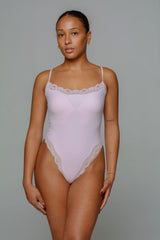 Lace Thong Bodysuit | Loungewear