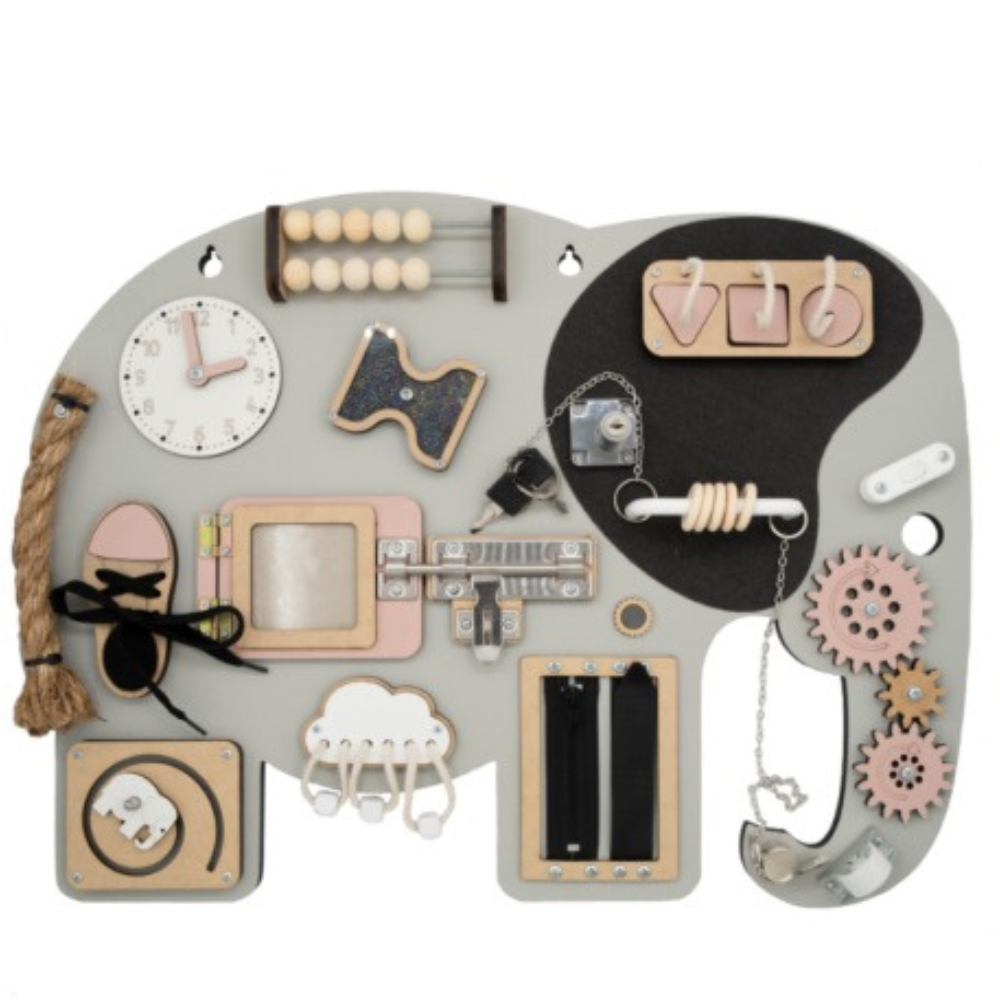 Kiani Originals Ellie the Elephant Busy Board