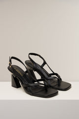 Buyelwa Toe-Thong Slingback Heel