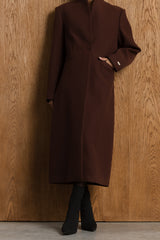 Maia High Collar Coat