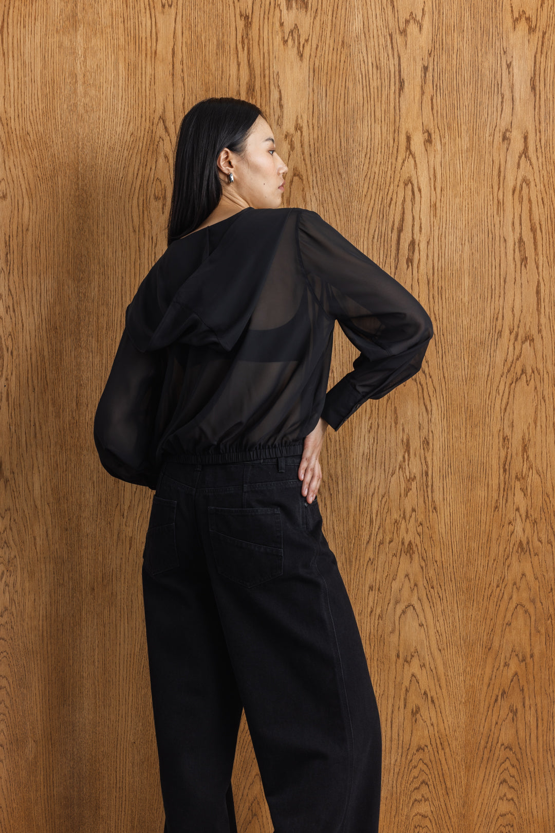 Finley Hooded Blouse