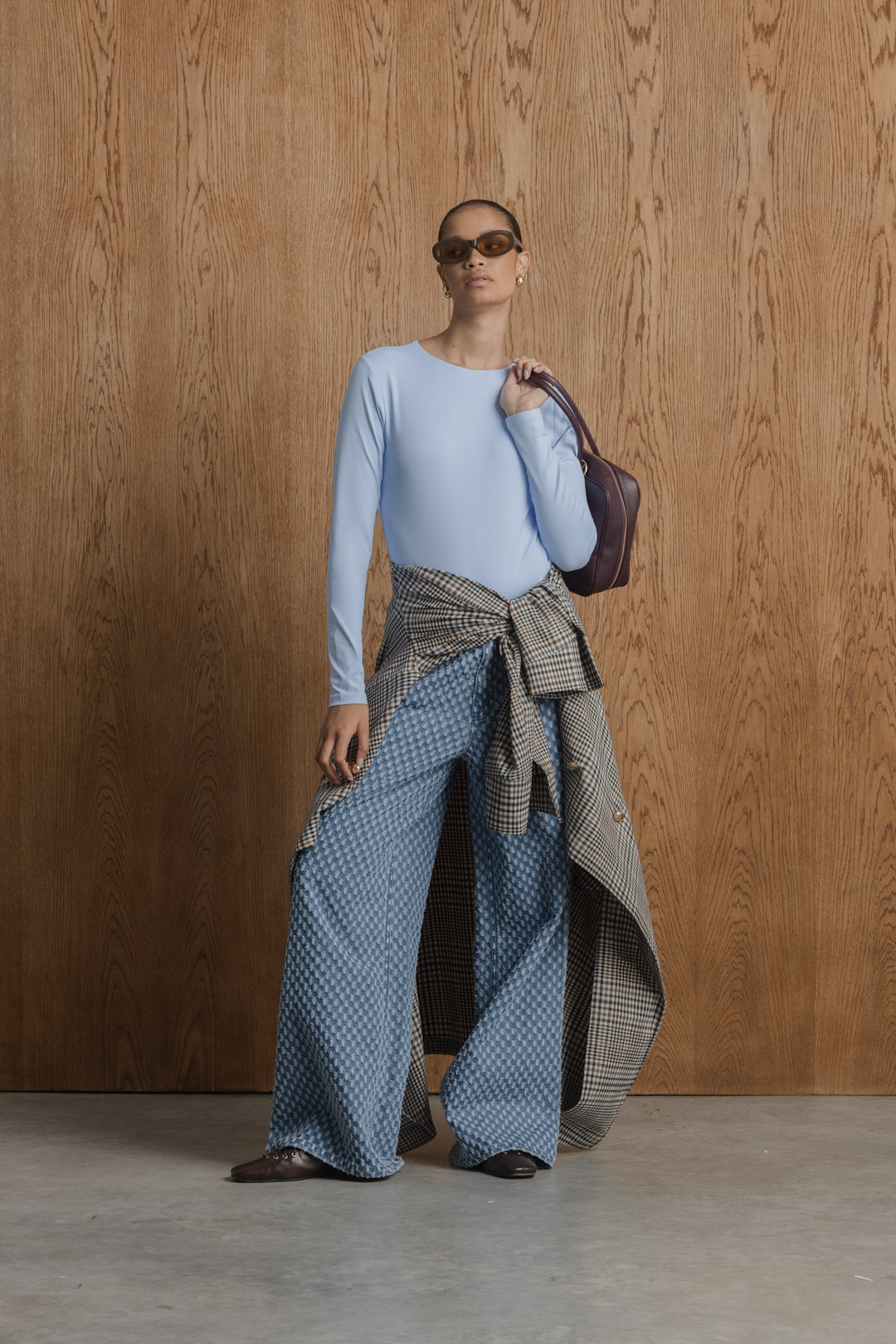 Prudence Textured Wide Leg